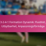 3-2-4-1 Formation Dynamik: Fluiditet, Utbytbarhet, Anpassningsförmåga